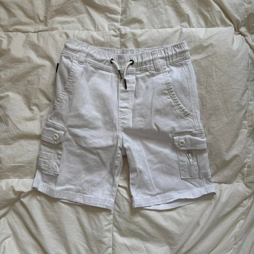 Ring of fire boys med White cargo shorts Easter spring‎ summer